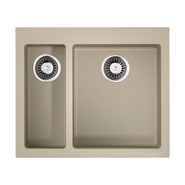 Кухонная мойка Omoikiri Bosen 59-2-SA Tetogranit 59 x 50 см бежевый 4993151