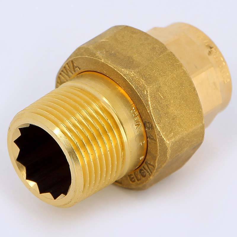 Разъемное соединение Viega 94343G пайка-Н с плоской прокладкой 22х3/4 112967