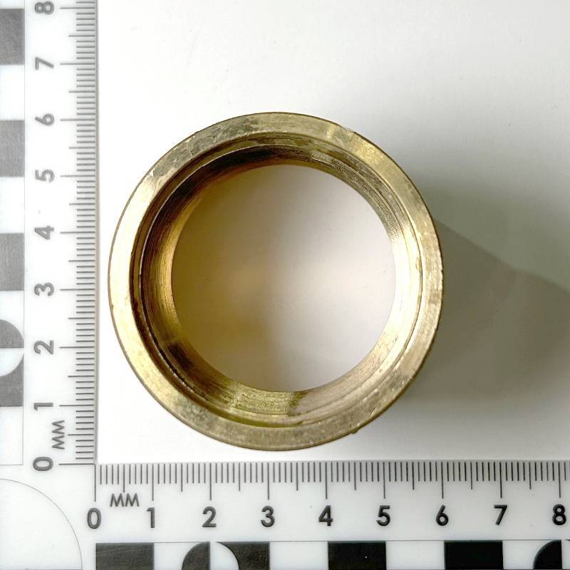 Муфта резьбовая LD Pride DN32 1 1/4 дюйма ВР-ВР латунь LD.65.502.32