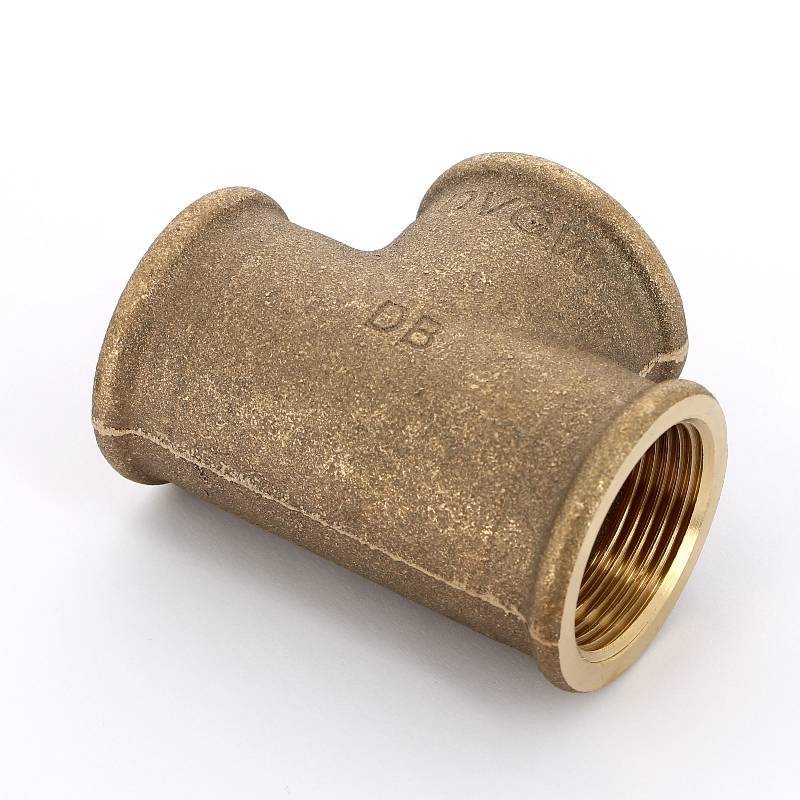 Тройник бронзовый Viega 1 1/4 ВР 264284