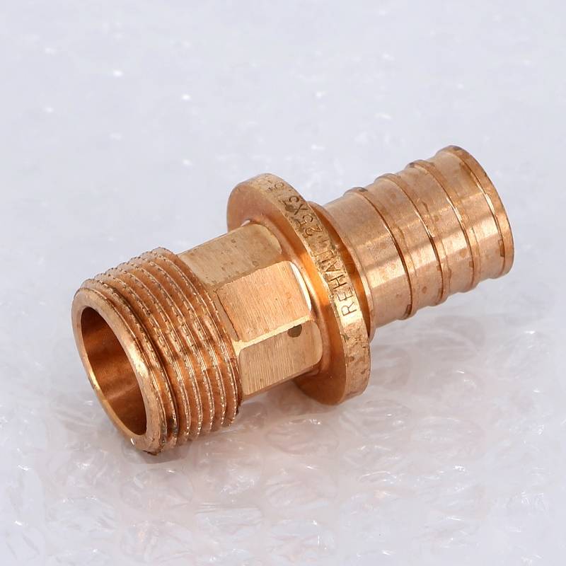 Муфта надвижная REHAU Rautitan RX+ 25х3/4 с наружной резьбой бронза 14563181001