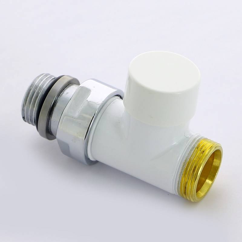 Вентиль обратный Carlo Poletti Compact прямой НН 1/2 x M24x19 белый V150611E