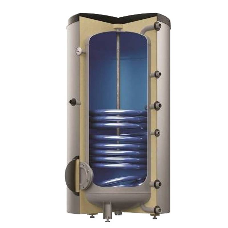 Водонагреватель косвенного нагрева Reflex Storatherm Aqua AF 500/1M_B 500 л напольный серый 7861500