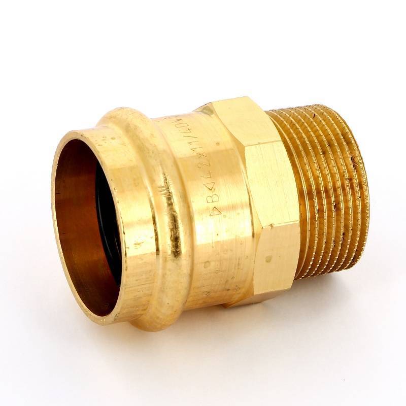 Муфта переходная пресс-НР IBP >B< Press 42 мм x 1 1/4 бронза P4243G04210000