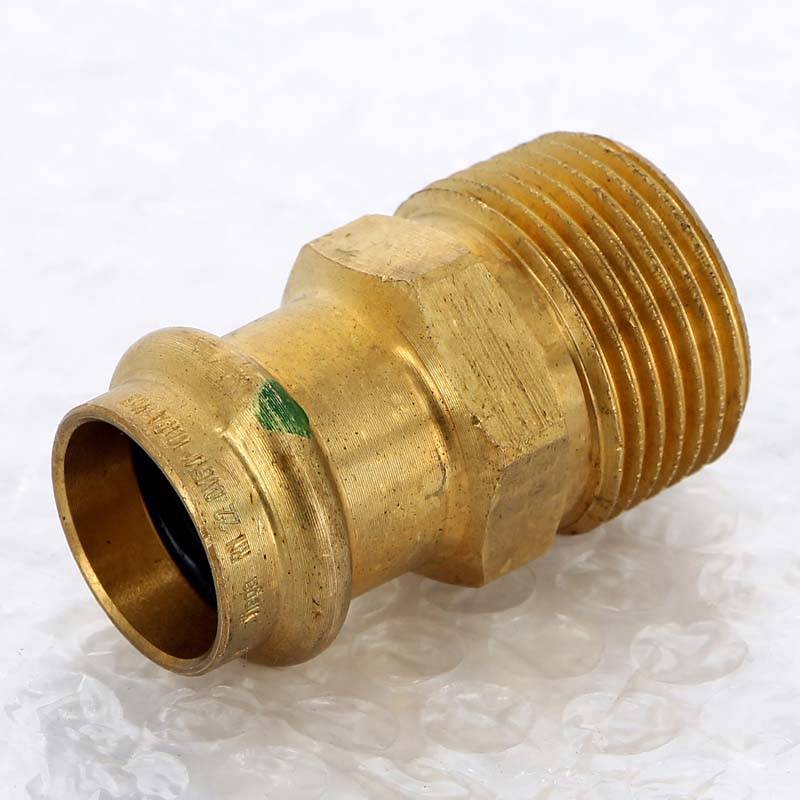 Муфта переходная пресс-Н Viega Sanpress бронза 22x1 287771