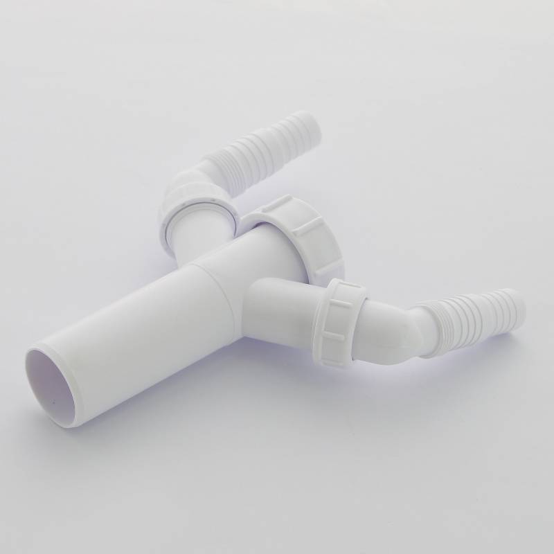 Вставка McAlpine 1 1/2 x 40 мм с двумя угловыми адаптерами для слива H 146 мм TEE4