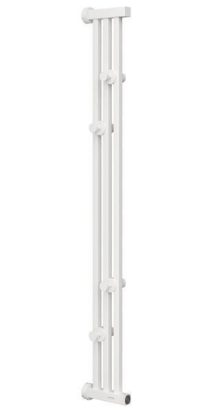 Полотенцесушитель электрический Сунержа Хорда 4.0 50x1250 мм нижнее подключение матовый белый 30-0834-1200