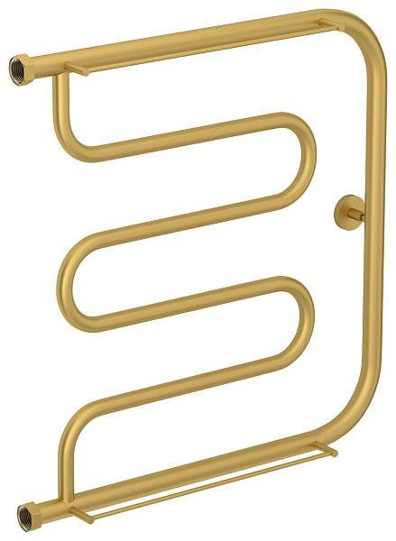 Полотенцесушитель водяной Сунержа Лира 600x600 мм матовое золото 032-0012-6060