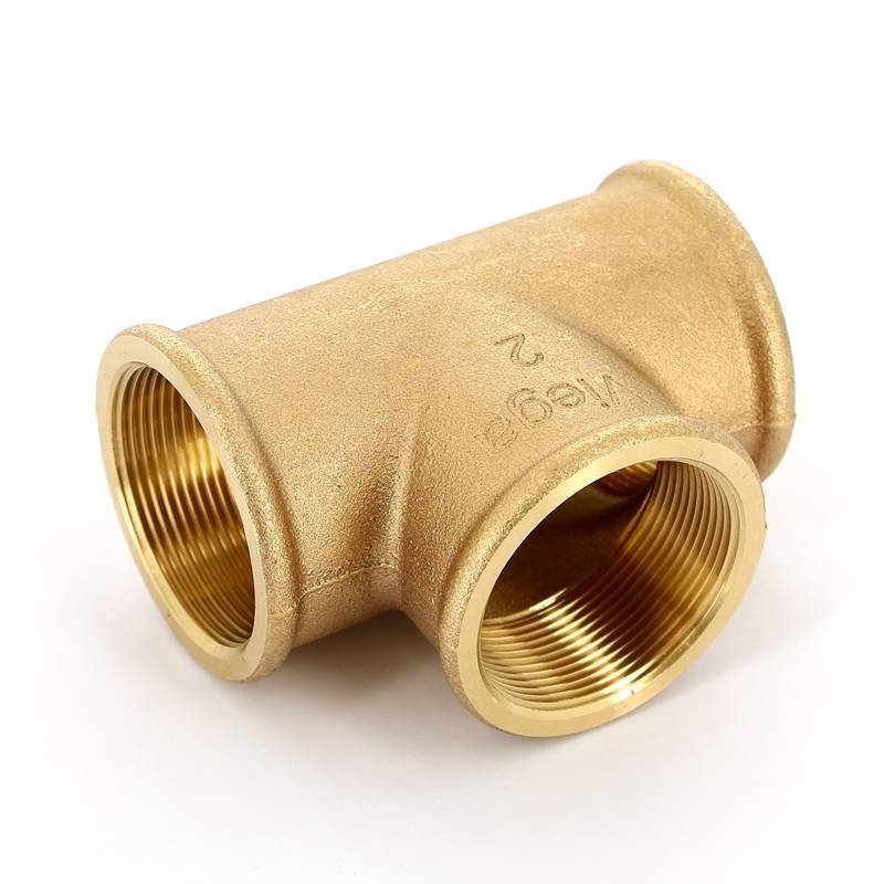 Тройник бронзовый Viega 2x2x2 ВР 264321