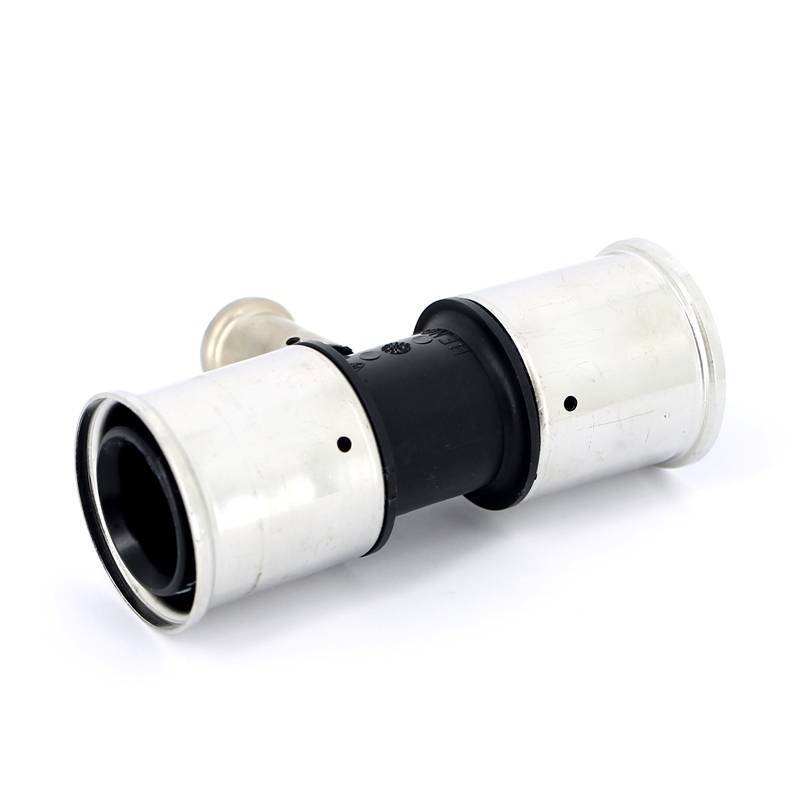 Тройник пресс HENCO PVDF 40х16х40 мм 10PK-401640