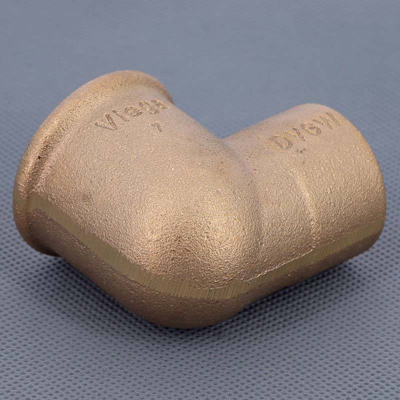 Угол 90° бронзовый Viega пайка-ВР 35х1 1/4 173494