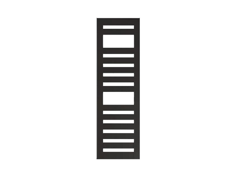 Полотенцесушитель электрический Zehnder Metropolitan Spa 1200х500 мм черный матовый METE-120-050/GD RAL 9005