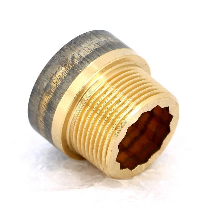 Удлинитель резьбовой НВ бронзовый Viega 1 1/4 x 20 мм 440497