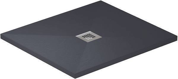 Душевой поддон Allen Brau Priority 90x80x3 см черный 8.31001-AM