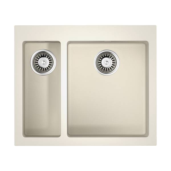 Кухонная мойка Omoikiri Bosen 59-2-WH Tetogranit 59 x 50 см белый 4993152