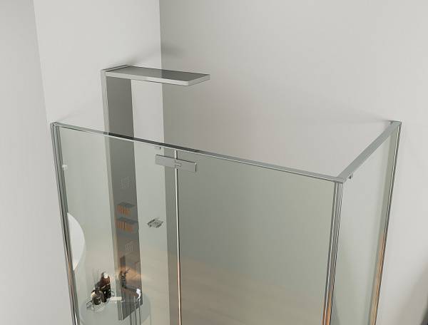 Душевой уголок Allen Brau Fantasy 140x90 см хром 3.11004-00