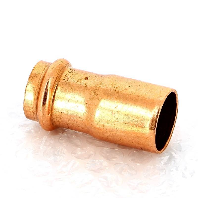 Муфта-вставка пресс IBP >B< Press 28х22 мм медь P5243 02822000