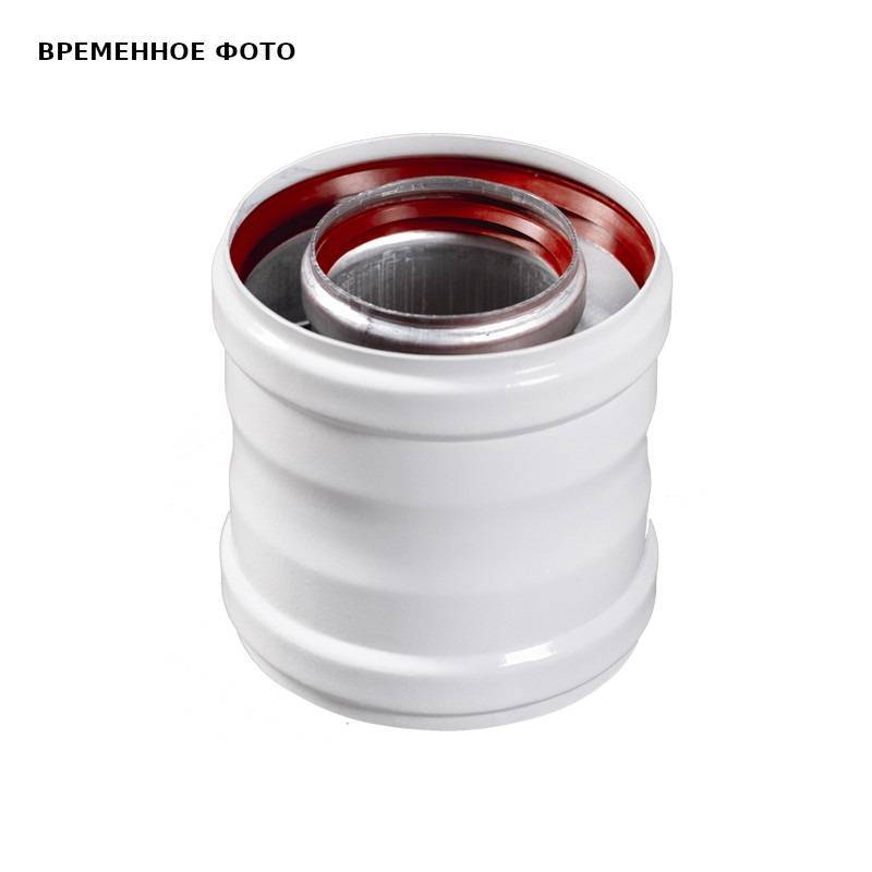 Муфта для коаксиальных труб BAXI без раструбов 60/100 мм MT71402341