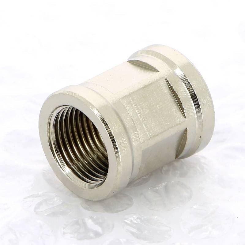 Муфта резьбовая Uni-Fitt никелированная ВР 3/8 602N1100