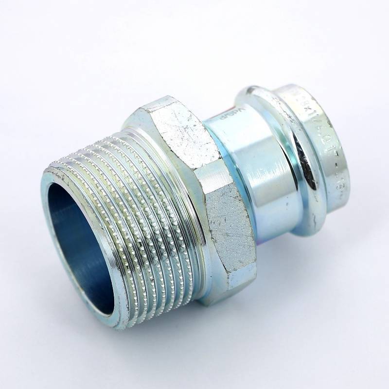 Муфта переходная пресс-Н Viega Prestabo оцинкованная сталь 28х1 1/4 642006