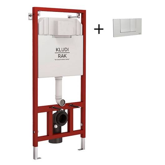 Инсталляция для унитаза Kludi RAK без клавиши смыва RAK80000