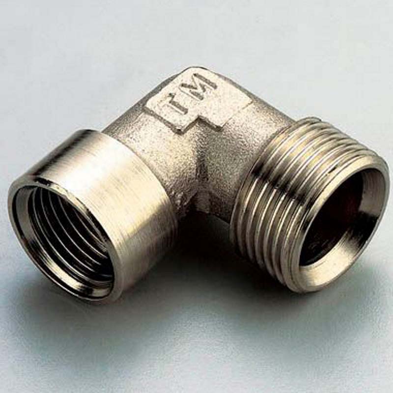 Угольник ВН Tiemme 3/4 x 1/2 конус никелированный 1640031