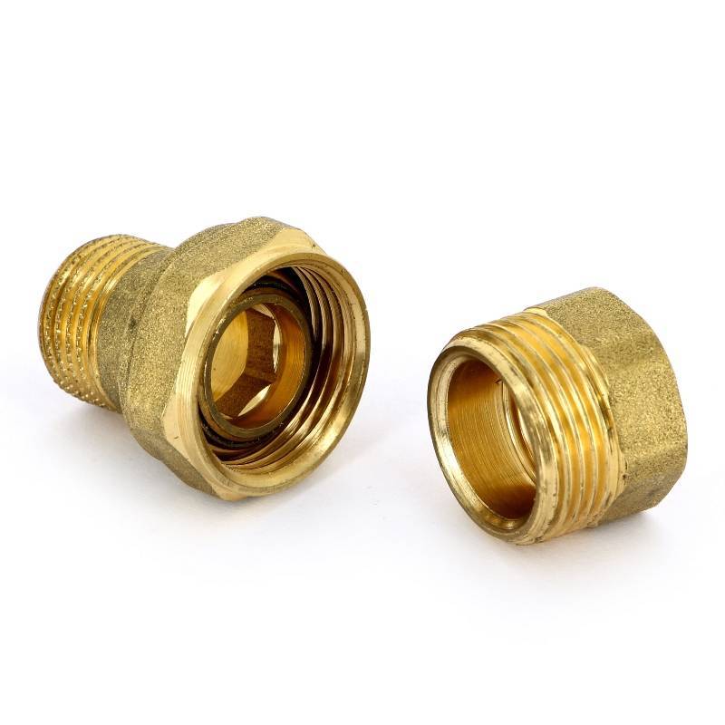 Разъемное соединение НВ Uni-Fitt 1/2 прямое с прокладкой O-ring 650G2000