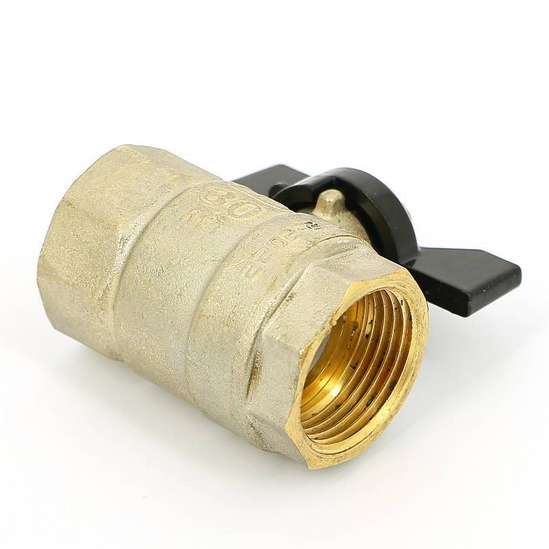 Кран шаровой LD Pride 47.300.25 полнопроходной 1 ВР/ВР бабочка 47.300.25