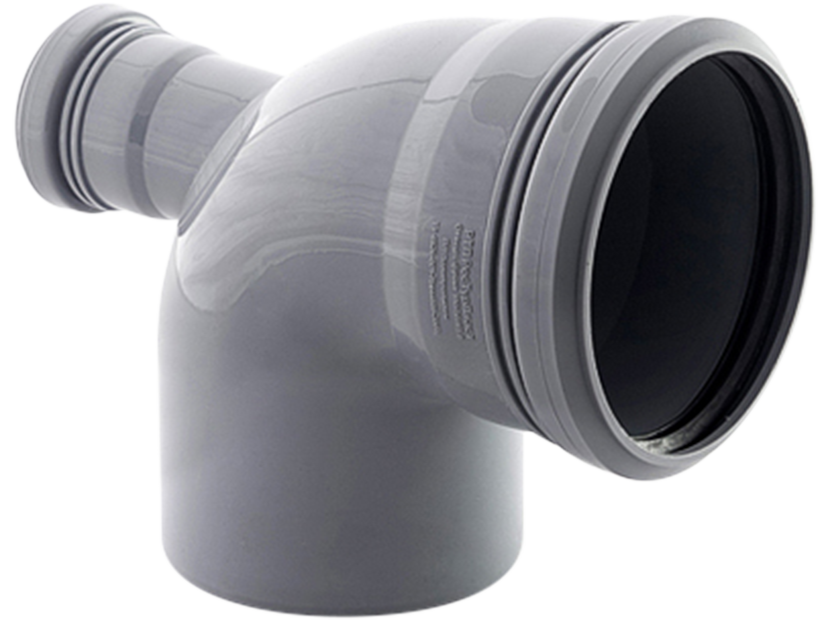 Отвод фронтальный для внутренней канализации РТП 110/50х87° выход тыл 1154161