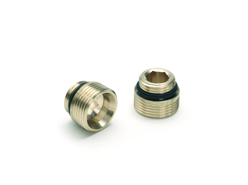 Комплект ниппелей резьбозажимных REHAU 1/2 x 3/4 латунь 1248267