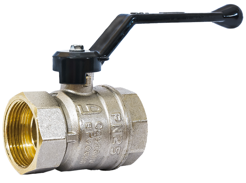 Кран шаровой латунный LD Pride Ду 20 Ру 40 ВР/ВР рычаг 47.20.В-В.Р