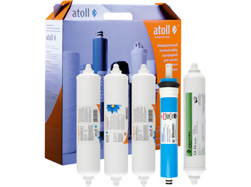 Набор картриджей atoll №106m STD для систем обратного осмоса SailBoat 106m STD