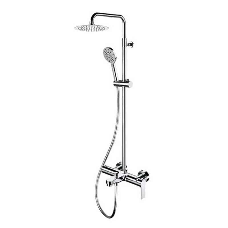 Душевая система для ванны Remer Energy Rund Line верхний душ 25 см хром EY34A8MPUFM25G