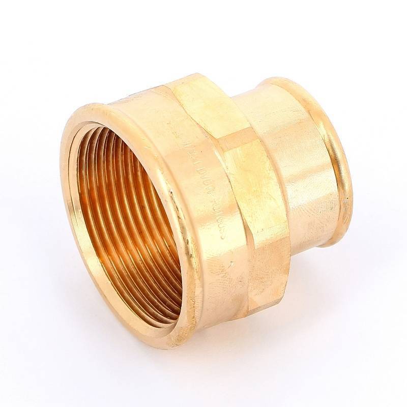 Муфта ВВ переходная Viega 3240 1 1/2x1 бронза 267520