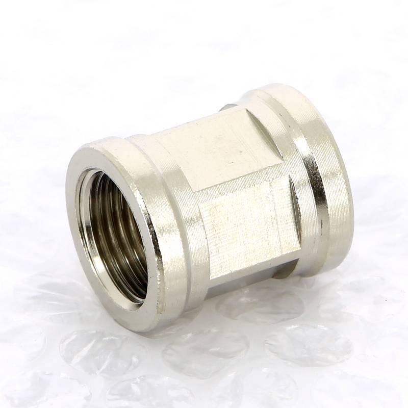 Муфта резьбовая Uni-Fitt никелированная ВР 3/8 602N1100