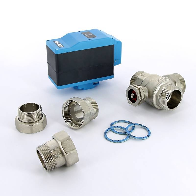 Кран шаровой трехходовой Emmeti MODULO COMPACT с сервоприводом 1/2 НН 01425806