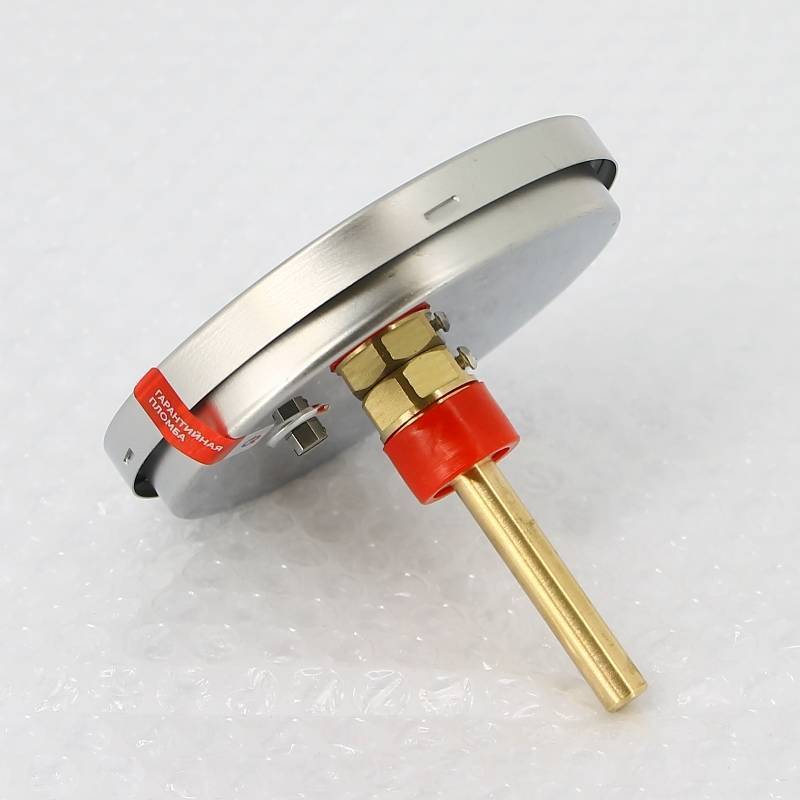 Термометр биметаллический осевой Росма БТ-51.211 100/64 G1/2 0-120 °C 00000002545