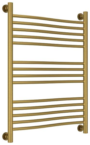 Полотенцесушитель водяной Сунержа Флюид+ 600x800 мм состаренная латунь 051-0222-8060