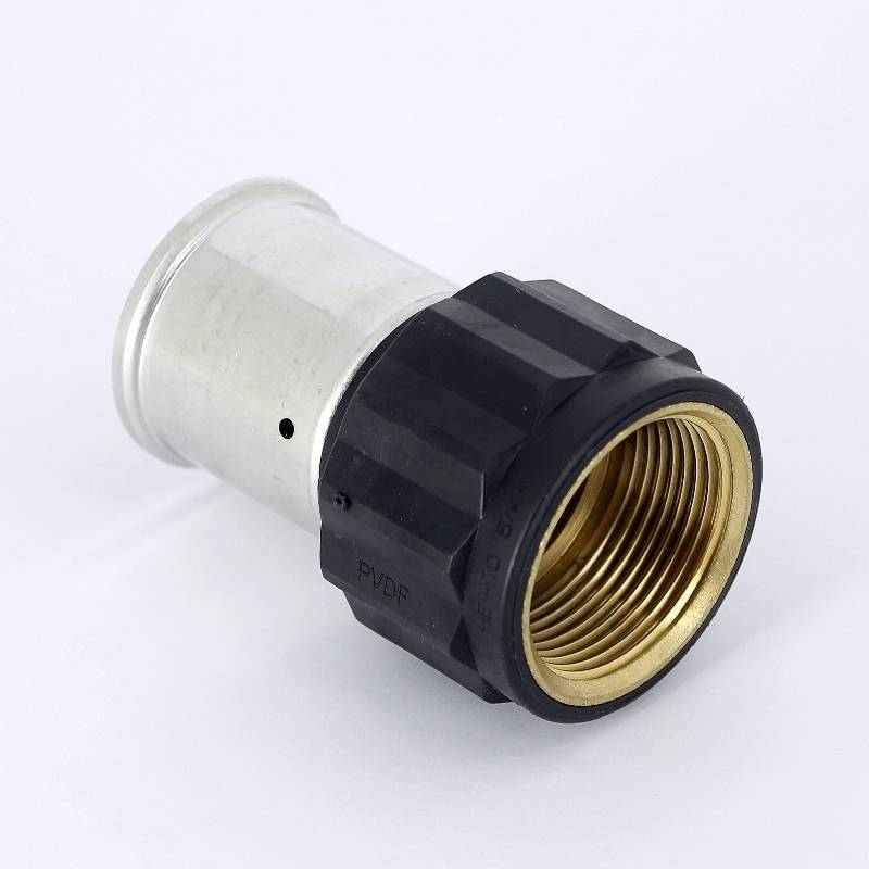 Муфта переходная пресс-В Henco PVDF 40х1 1/4 18PK-4007