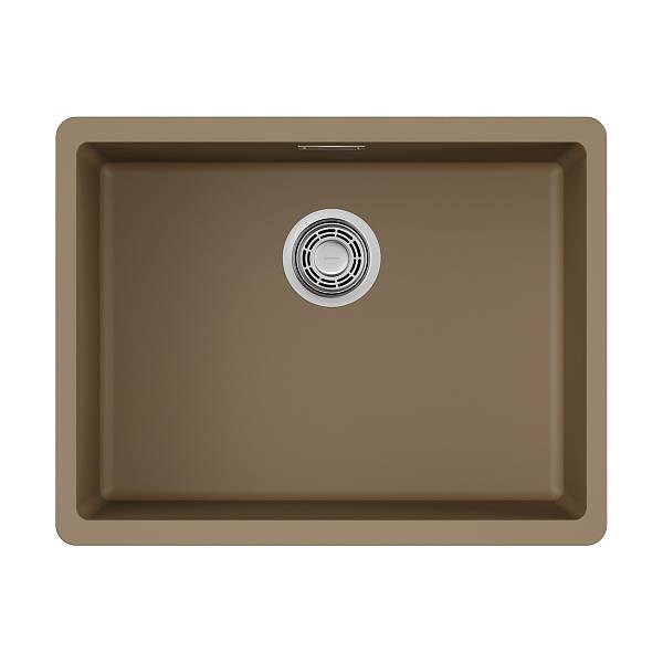 Кухонная мойка Omoikiri Kata 54-U-CA Artgranit 54x42 см карамель 4993406