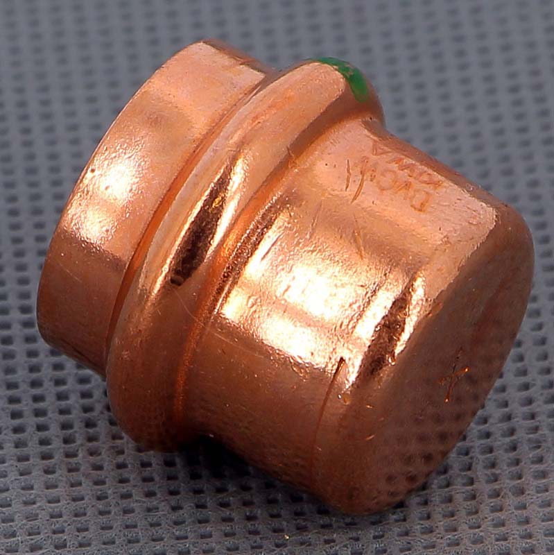 Заглушка пресс Viega Profipress 22 мм медь 349356