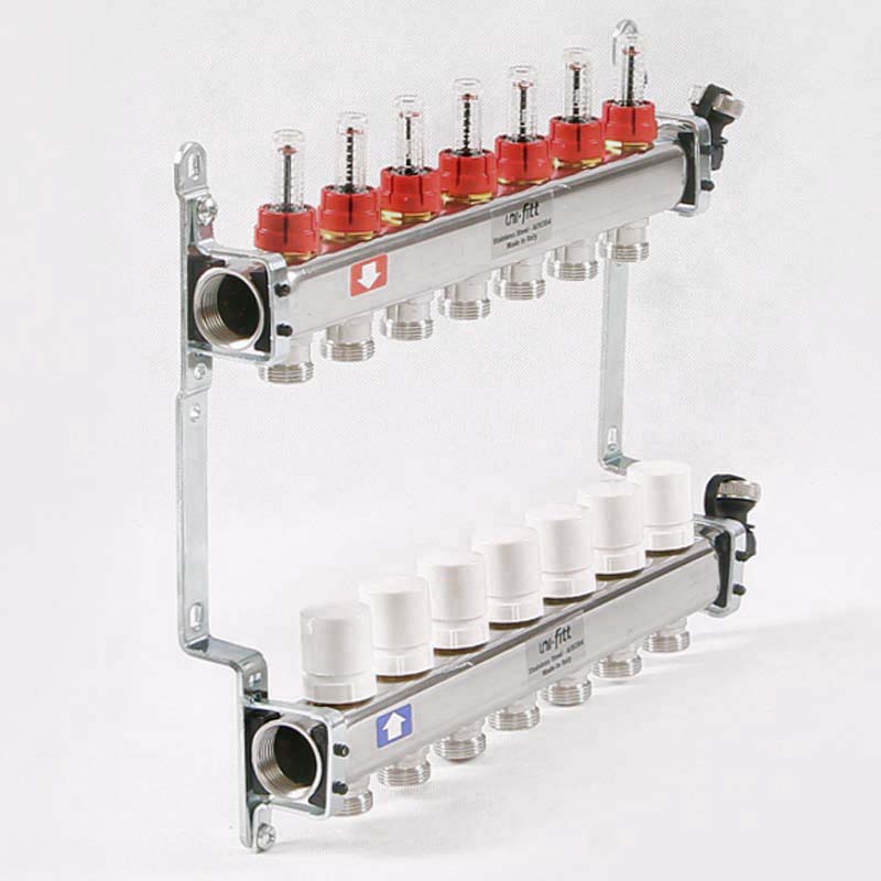 Коллекторная группа Uni-Fitt 415S 1 x 3/4 EK 7 выходов 450I4307