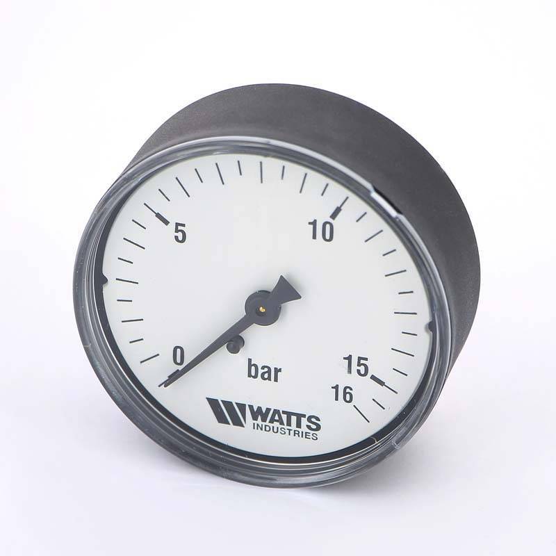 Манометр аксиальный Watts F+R100 16 бар 63 мм 1/4 10008097