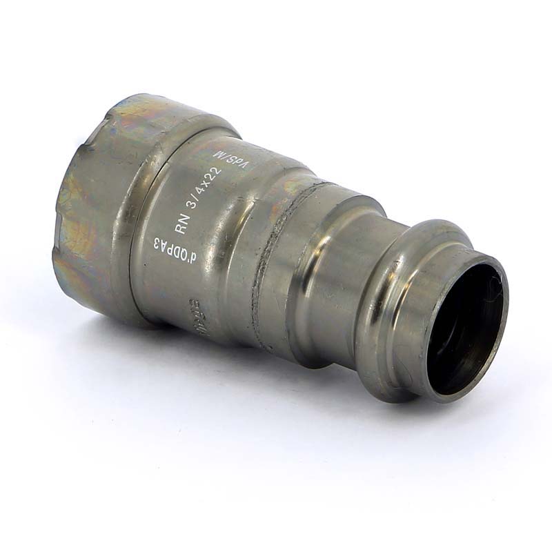 Переход пресс Viega Megapress оцинкованная сталь 22x3/4 718794