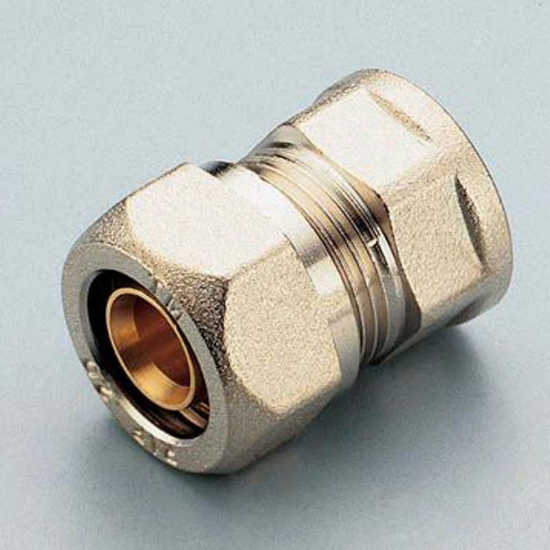 Муфта обжимная никелированная Tiemme 26x1 ВР 1600029