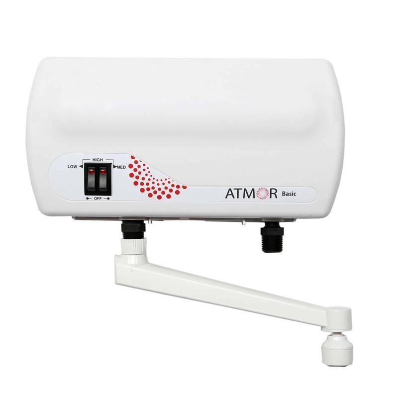 Водонагреватель электрический проточный Ariston Atmor Basic 5 кВт кран 3520065