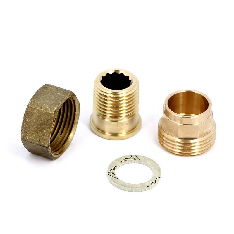 Разъемное соединение Viega 94343G пайка-Н с плоской прокладкой 18х1/2 120146