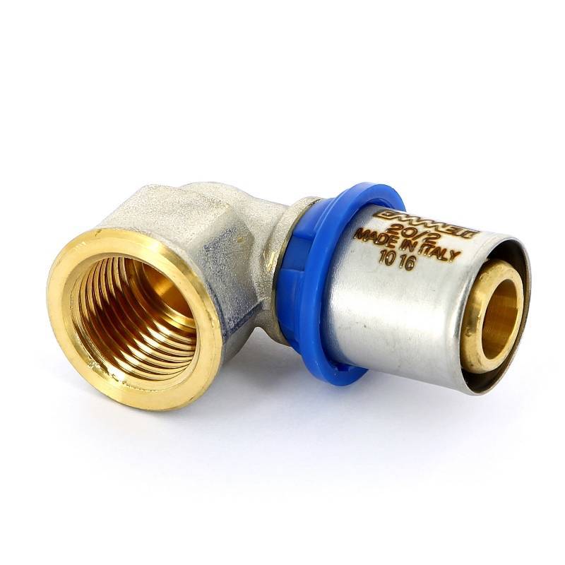 Угольник пресс с внутренней резьбой Emmeti 20x1/2 28101334