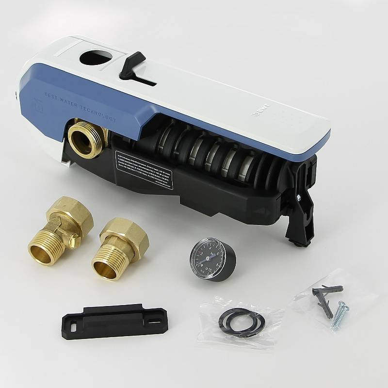 Фильтр рычажный BWT E1 Neu HWS 1 100 мкм для холодной воды с редуктором 840385