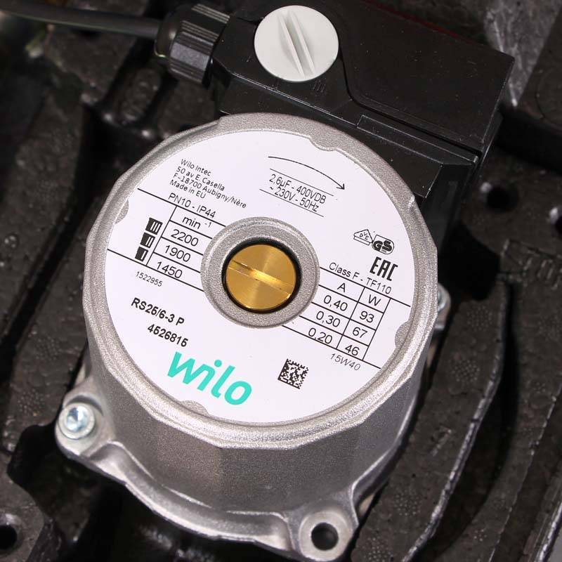 Насосный модуль Watts PAS25 высокотемпературный с насосом Wilo RS 25/6-3 10026634